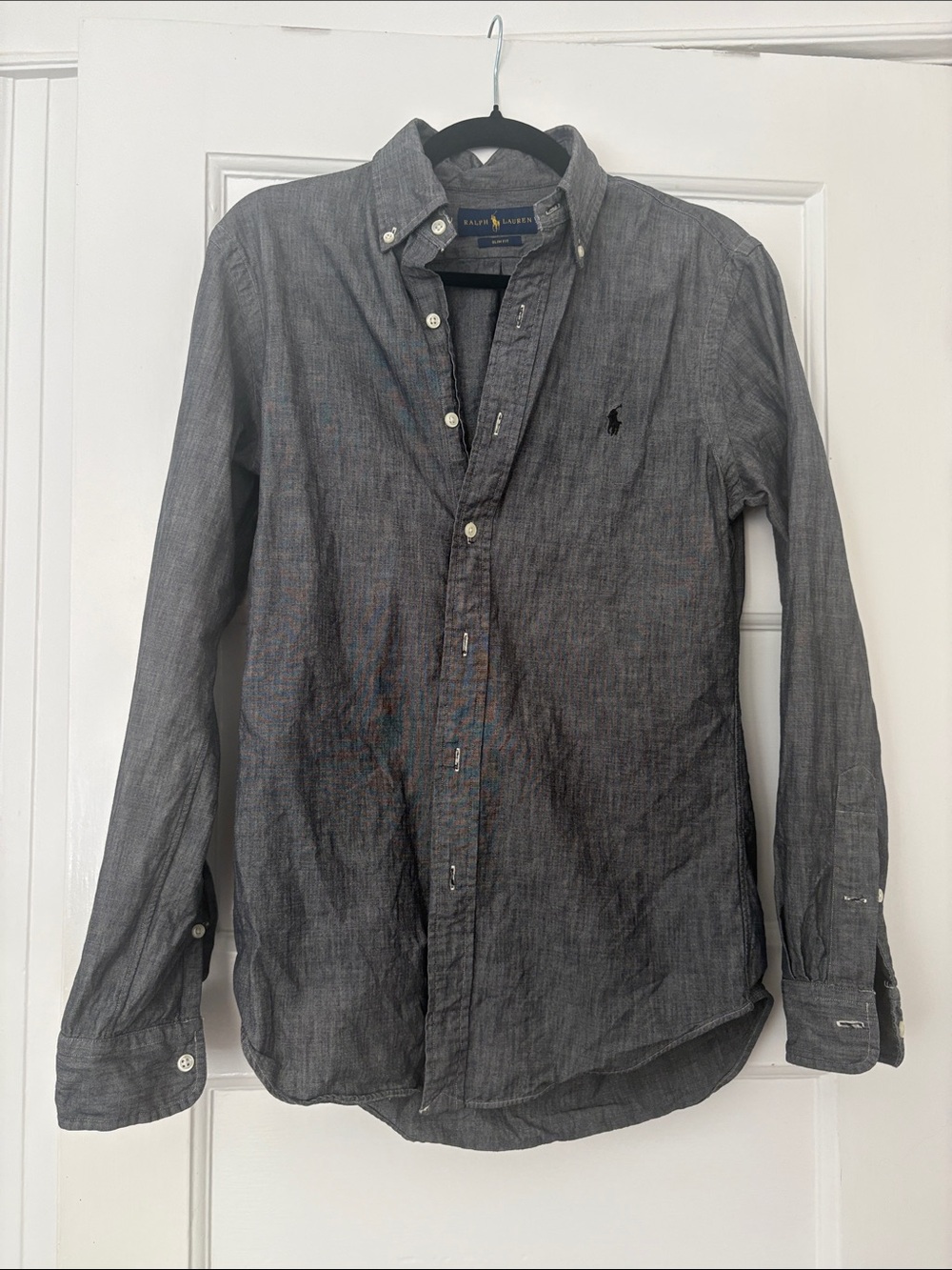 Ralph Lauren Men’s Charcoal Button-Down Shirt